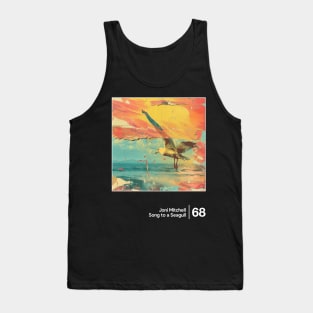 Song to a Seagull - Original Minimalist Graphic Fan Artwork Tank Top